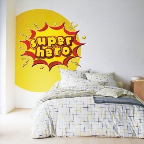 Super hero boom, Κόμικς, Αυτοκόλλητα τοίχου, 100 x 75 εκ.