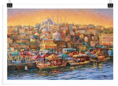 Ζωγραφισμένη Τουρκία, Πόλεις - Ταξίδια, Πόστερ, 30 x 20 εκ.