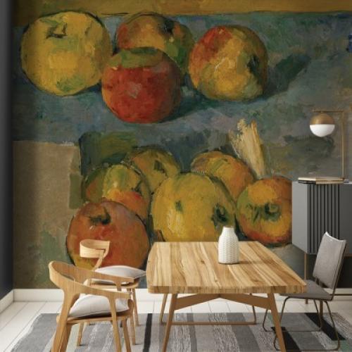 Apples, Cezanne Paul, Διάσημοι ζωγράφοι, 100 x 68 εκ.
