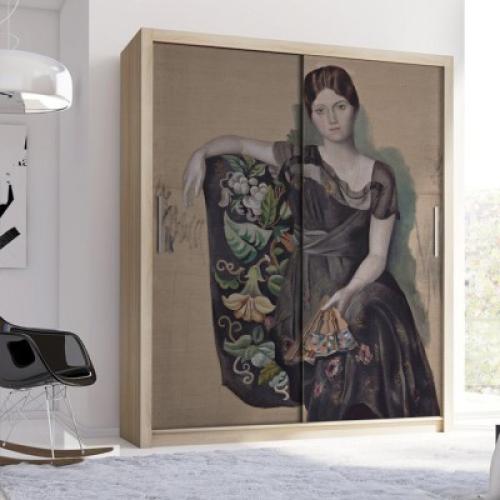 Portrait of Olga in an Armchair, Pablo Picasso, Διάσημοι ζωγράφοι, 100 x 100 εκ.