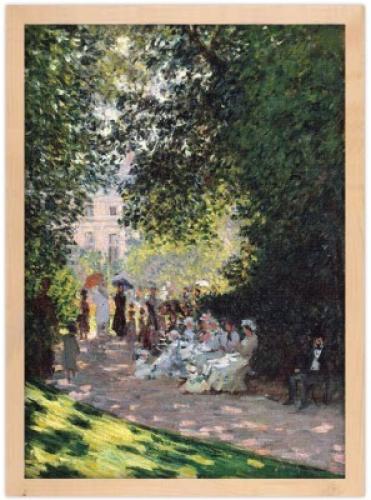 The Parc Monceau, Claude Monet, Διάσημοι ζωγράφοι, 20 x 30 εκ.