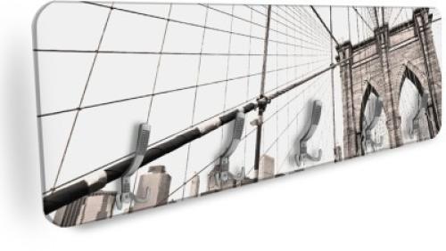 Γέφυρα του Μπρούκλιν, Νέα Υόρκη, Πόλεις -Ταξίδια, Κρεμάστρες & Καλόγεροι, 138 x 45 εκ.