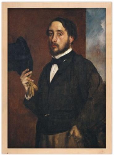 Self-portrait, Edgar Degas, Διάσημοι ζωγράφοι, 20 x 30 εκ.