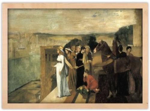Semiramis Building Babylon, Edgar Degas, Διάσημοι ζωγράφοι, 30 x 20 εκ.