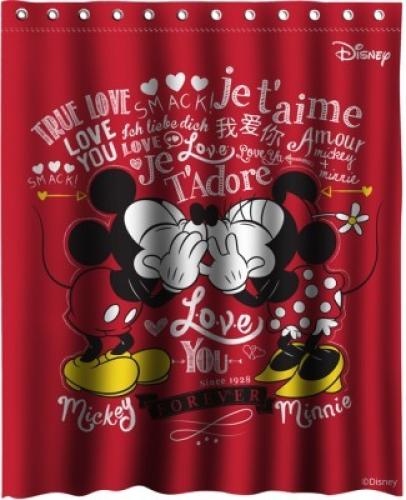Αληθινή Αγάπη Mickey & Minnie, Mickey & Friends, Παιδικά, Κουρτίνες μπάνιου, 150 x 180 εκ.