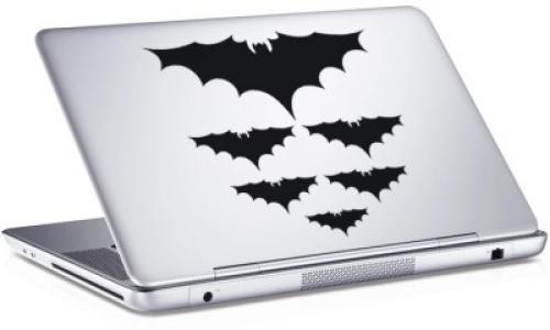 Bat, Sticker, Αυτοκόλλητα Laptop, 25 x 17 εκ. [8,9 Inches]