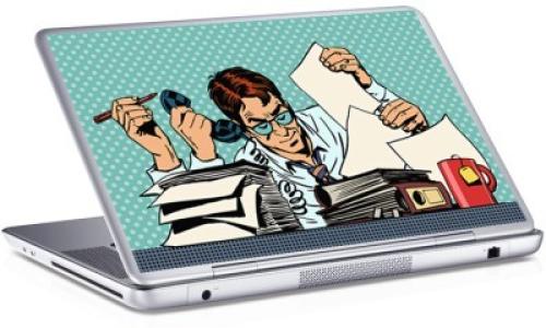 Επιχειρηματίας, Skins sticker, Αυτοκόλλητα Laptop, 25 x 17 εκ. [8,9 Inches]