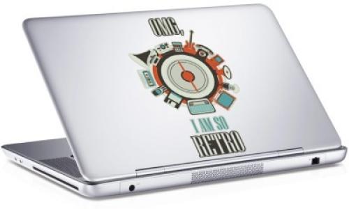 I Am So Retro, Sticker, Αυτοκόλλητα Laptop, 25 x 17 εκ. [8,9 Inches]