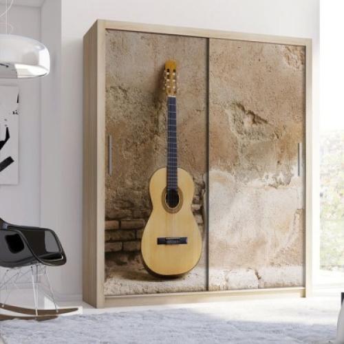 Ισπανική κιθάρα, Διάφορα, Αυτοκόλλητα ντουλάπας, 100 x 100 εκ.