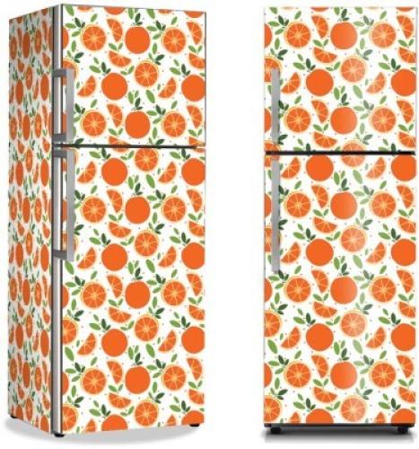 Πορτοκάλια, Μοτίβα, Αυτοκόλλητα ψυγείου, 50 x 85 εκ.