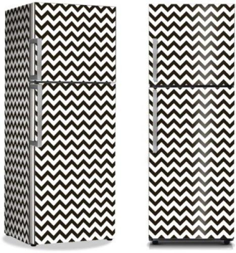 Σκανδιναβικό μοτίβο zig Zag, Μοτίβα, Αυτοκόλλητα ψυγείου, 50 x 85 εκ.