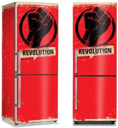Επανάσταση!, Vintage, Αυτοκόλλητα ψυγείου, 50 x 85 εκ.