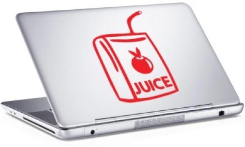 Juice, Sticker, Αυτοκόλλητα Laptop, 25 x 17 εκ. [8,9 Inches]