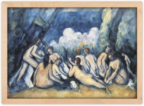 Large Bathers, Cezanne Paul, Διάσημοι ζωγράφοι, 30 x 20 εκ.