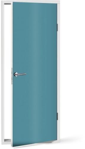 Light-Blue, Μονόχρωμα, Αυτοκόλλητα πόρτας, 60 x 170 εκ.