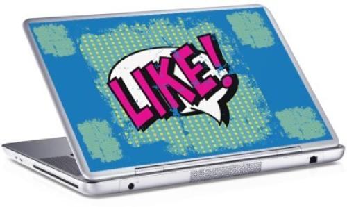 Like, Skins sticker, Αυτοκόλλητα Laptop, 25 x 17 εκ. [8,9 Inches]