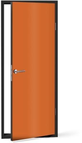 Orange, Μονόχρωμα, Αυτοκόλλητα πόρτας, 60 x 170 εκ.
