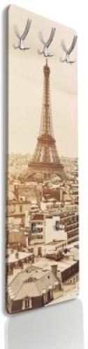 Θέα από Παρίσι, Πόλεις -Ταξίδια, Κρεμάστρες & Καλόγεροι, 45 x 138 εκ.