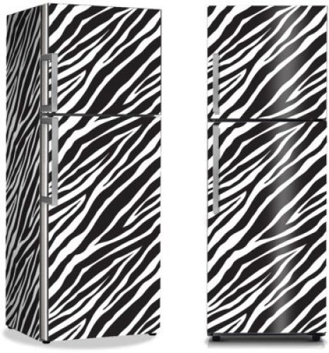 Animal print zebra, Μοτίβα, Αυτοκόλλητα ψυγείου, 50 x 85 εκ.