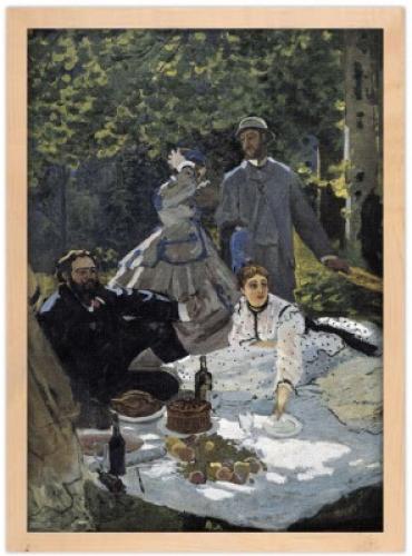The Luncheon on the Grass, Claude Monet, Διάσημοι ζωγράφοι, 20 x 30 εκ.
