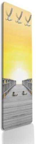Ξύλινη γέφυρα, Φύση, Κρεμάστρες & Καλόγεροι, 45 x 138 εκ.