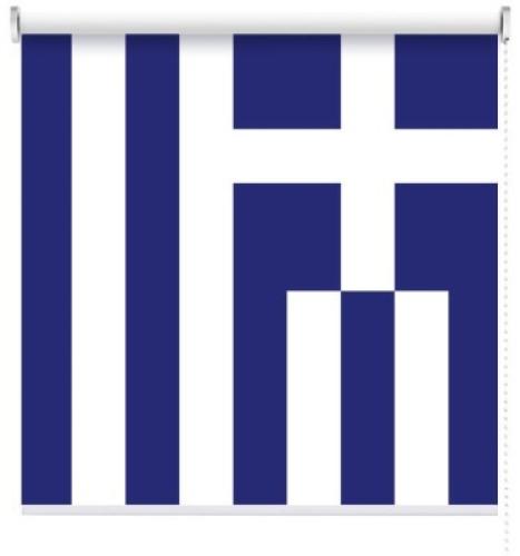 Ελλάδα, Σημαίες του κόσμου, Ρολοκουρτίνες, 125 x 120 εκ.