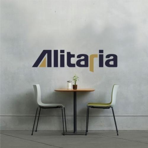 Alitalia, Φράσεις, Αυτοκόλλητα τοίχου, 90 x 23 εκ.