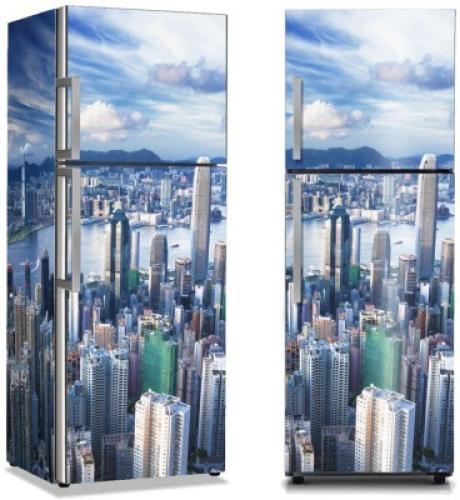 Χονγκ Κονγκ, Πόλεις - Ταξίδια, Αυτοκόλλητα ψυγείου, 50 x 85 εκ.