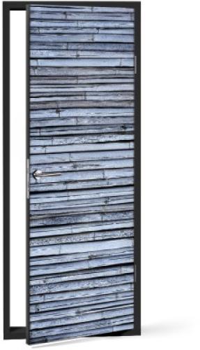 Γκρι καλαμιές, Φόντο - Τοίχοι, Αυτοκόλλητα πόρτας, 60 x 170 εκ.