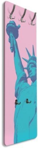 Μπλε άγαλμα της Ελευθερίας, Πόλεις -Ταξίδια, Κρεμάστρες & Καλόγεροι, 45 x 138 εκ.