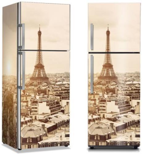 Παρίσι, Πόλεις - Ταξίδια, Αυτοκόλλητα ψυγείου, 50 x 85 εκ.