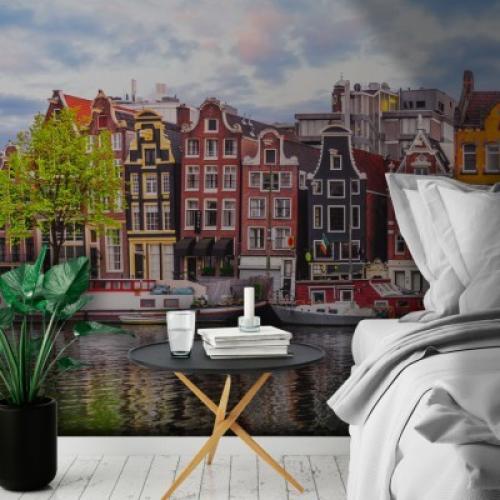 Άμστερνταμ, Πόλεις - Ταξίδια, Ταπετσαρίες Τοίχου, 120 x 77 εκ.