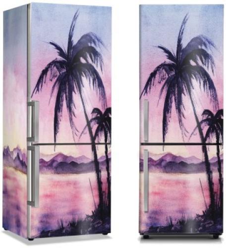 Tropic Island, Ζωγραφική, Αυτοκόλλητα ψυγείου, 50 x 85 εκ.