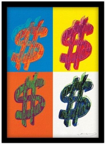 $, Andy Warhol, Διάσημοι ζωγράφοι, 20 x 30 εκ.