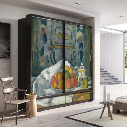 Dish of Apples, Cezanne Paul, Διάσημοι ζωγράφοι, 100 x 100 εκ.