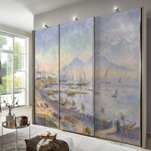 The Bay of Naples, Renoir Pierre Auguste, Διάσημοι ζωγράφοι, 100 x 100 εκ.