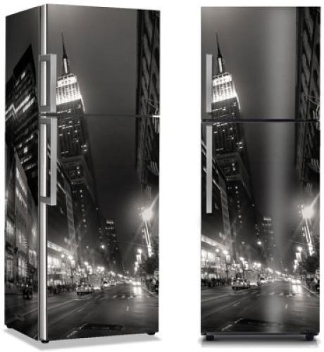 Κτίριο Empire state, Νέα Υόρκη, Πόλεις - Ταξίδια, Αυτοκόλλητα ψυγείου, 50 x 85 εκ.