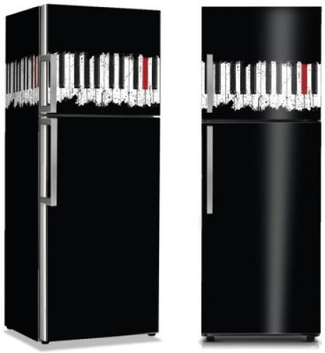 Πλήκτρα πιάνου, Διάφορα, Αυτοκόλλητα ψυγείου, 50 x 85 εκ.