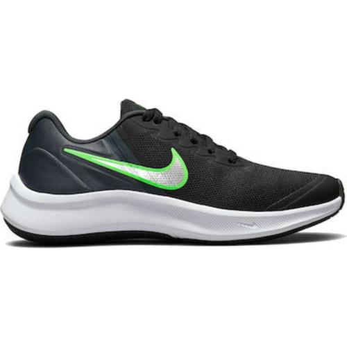 Nike Star Runner 3 (GS) DA2776-006 Γυναικείο Αθλητικό Μαύρο
