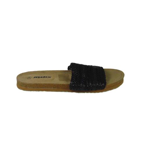 Tsimpolis Shoes SD4185 Γυναικεία Παντόφλα Μαύρη