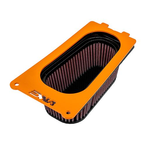 Husqvarna Supermoto 701 (16-23) Air Cover Stage 2 and Filter Combo R-KT6SM16-S2-COMBO Air Filter Air Flow: 96.77 CFM, DNA Air Filter Air Flow: 146.10 CFM (DNA Filters - HUSQ-SUCO)