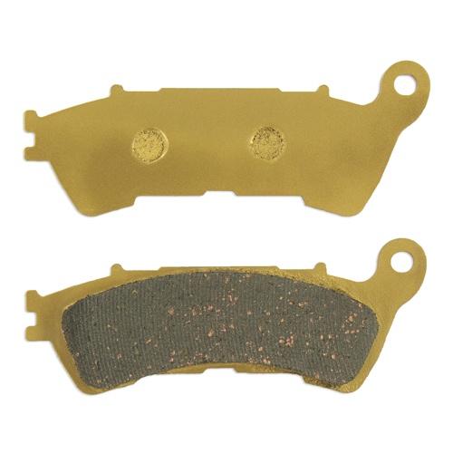 Tsuboss Front Brake Pad compatible with Honda CBF 500 ABS (04-07) BS910 High quality materials. Available in SP or CK-9. TUV Certified. (Tsuboss - TBS-HND-1310 CK9 Brake Pad - Sintered Metal for more aggressive braking)