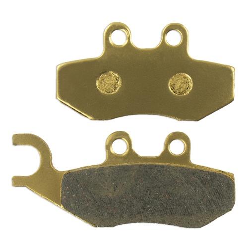 Tsuboss Front Brake Pad compatible with Derbi Boulevard 125 Rear Drum (08-12) BS888 High quality materials. Available in SP or CK-9. TUV Certified. (Tsuboss - TBS-DRB-0844 CK9 Brake Pad - Sintered Metal for more aggressive braking)