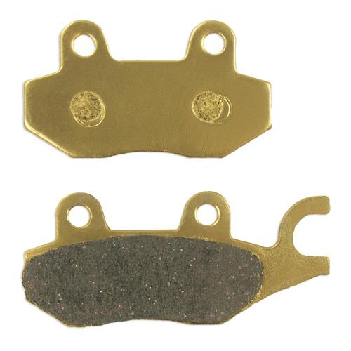 Tsuboss Front or Rear Brake Pad compatible with Kymco Dink 200 Classic (2004) BS725 High quality materials. Available in SP or CK-9. TUV Certified. (Tsuboss - TBS-KMC-0688 CK9 Brake Pad - Sintered Metal for more aggressive braking)