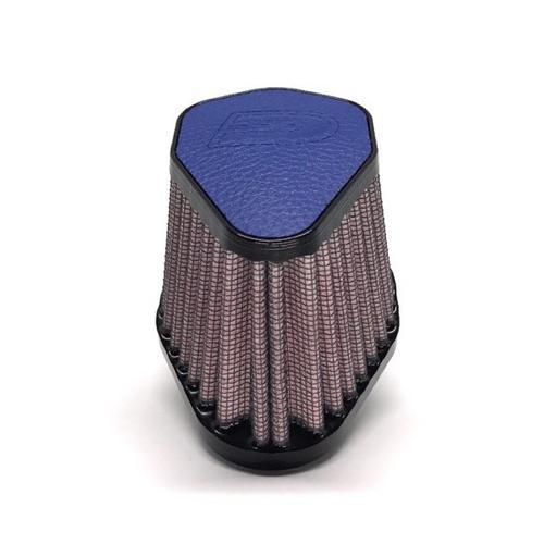 Honda Monkey 2019 Stage 3 DNA Leather Top Air filter DNA Filtering Efficiency: 98-99% (DNA Filters - AK-H1N19-S3-MK2-L-B Blue)