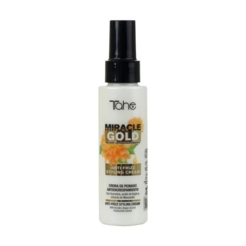 Tahe Anti-Frizz Intensive Gold Miracle Drying and Styling Cream(100ml)