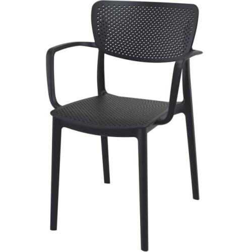 Καρέκλα Loft, 54x53x82 cm., Genomax - Γκρι