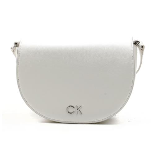 Γυναικεία Τσάντα Χιαστί Calvin Klein K60K611679 YAF Λευκή