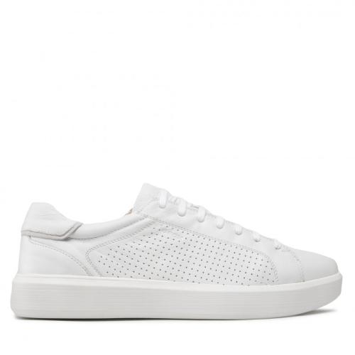 Ανδρικά Ανατομικά Sneakers Geox Velletri U25EAB 00085 C1001 Λευκό