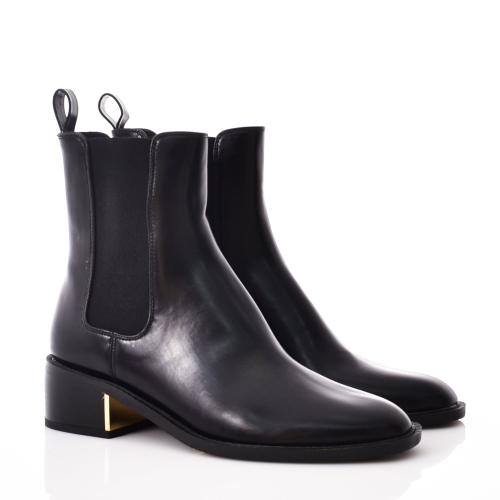 CORINA BLACK BOOT WITH GOLD DETAILS - M3820